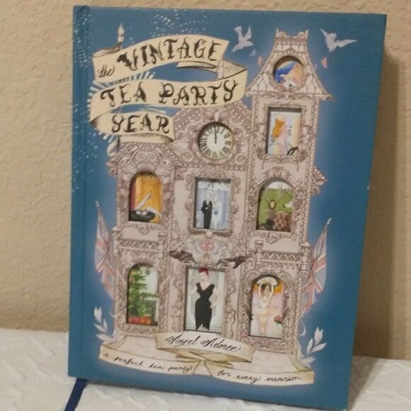 The Vintage Tea Party Year Hardback Book - Picture 1 of 4